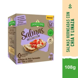 galletas salmas 108 g chia linaza